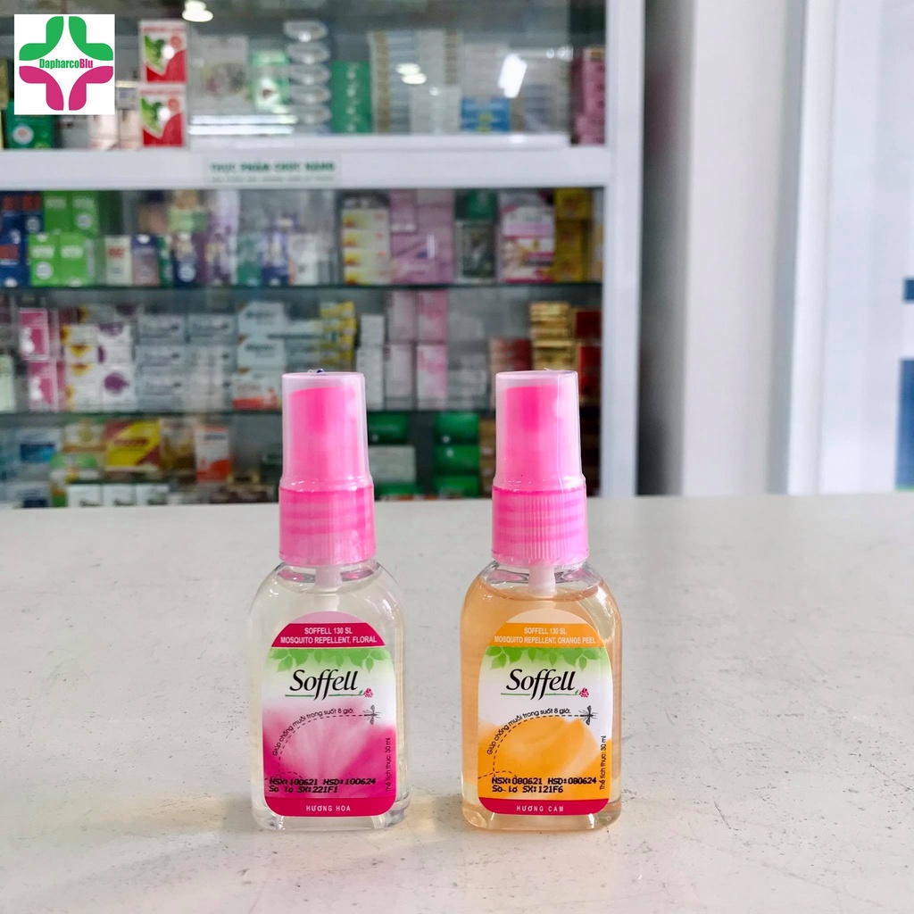 Kem bôi, xịt xua đuổi chống muỗi Soffell