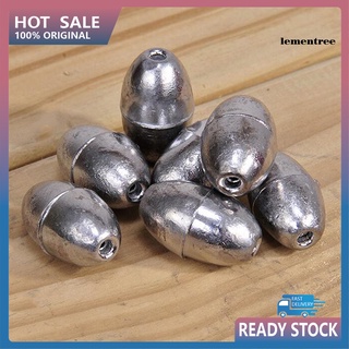 Set 100 chì câu cá hình quả ô liu siêu bền tiện dụng
