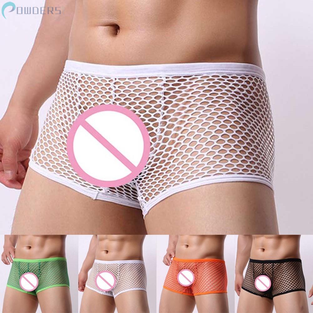 1 Quần Lót Nam Dạng Lưới Thời Trang Size M-2XL