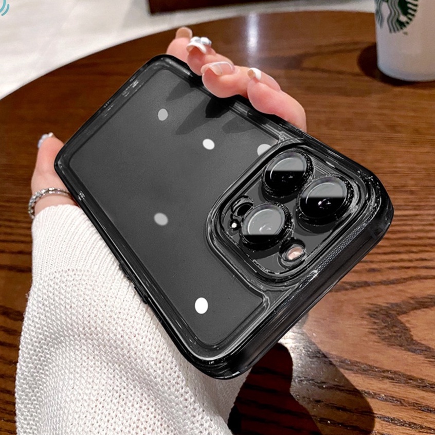 Ốp Điện Thoại Cứng Trong Suốt Chống Sốc Bảo Vệ Ống Kính Máy Ảnh Cho iPhone 13 Pro MAX 12 11 Pro MAX 11 12 13