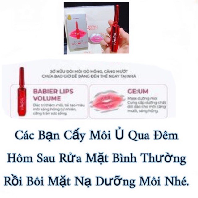 CẤY MÔI VẨU Sau khi ủ bạn cảm thấy đôi môi hồng tự nhiên & căng bóng mềm mịn. Không đau rát hay bong tróc. | BigBuy360 - bigbuy360.vn