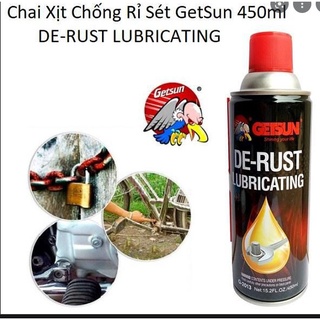 Xịt chống rỉ sét Getsun 450ml