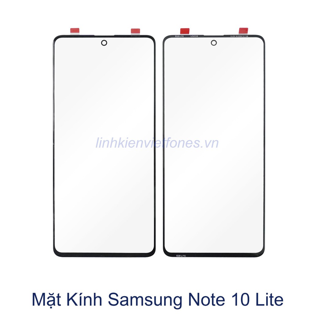 Mặt kính Ép Kính SS Note 10 lite