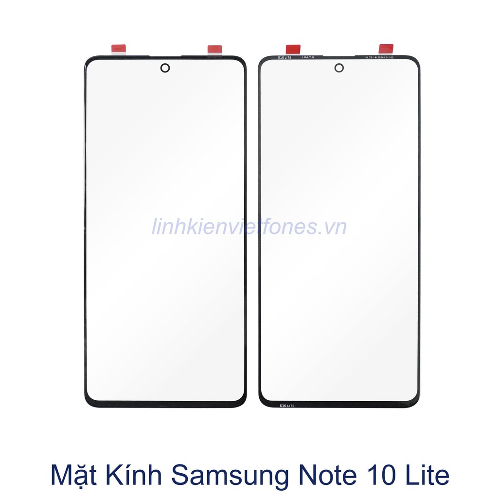 Mặt kính samsung Note 10 lite