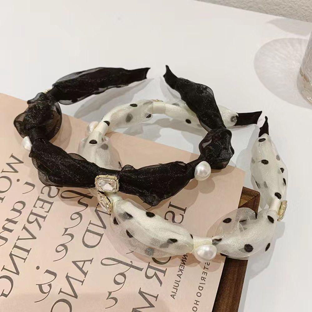 Băng Đô Cài Tóc BERNARDO Bằng Lưới Phối Ren Phong Cách Vintage Thời Trang|Băng Đô Cài Tóc Phong Cách Hàn Quốc Cá Tính