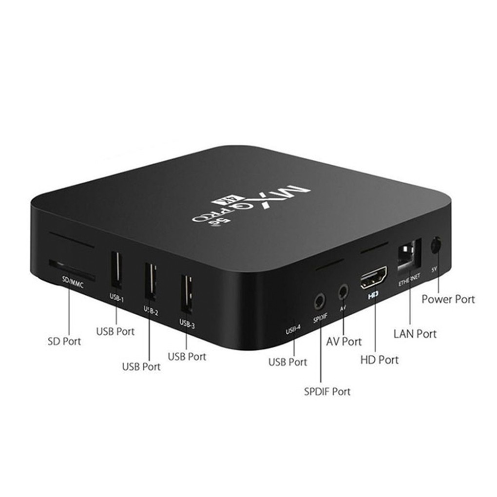 Bàn phím I8 / TV BOX 8gb + 128gb Android MXQ Pro Smart Box 4k Ultra Hd chất lượng cao