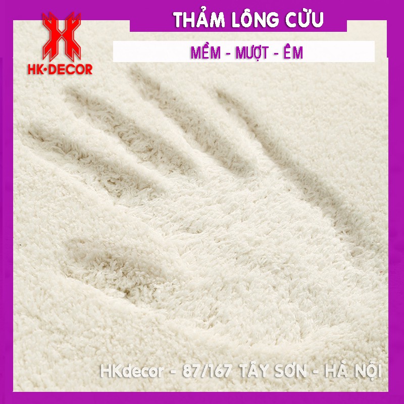 [Freeship] Thảm lông cừu, thảm trang trí trải sàn nhà, cạnh giường, phòng khách, chân ghế sofa, thảm ngồi bệt, thảm bếp | BigBuy360 - bigbuy360.vn