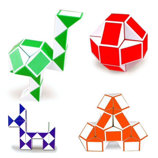Đồ Chơi Rubik Magic Cube 3x3x3 Viền CAO CẤP + TẶNG ( Rubik Snake + Rubik Mini 3x3x3 ) - HB769