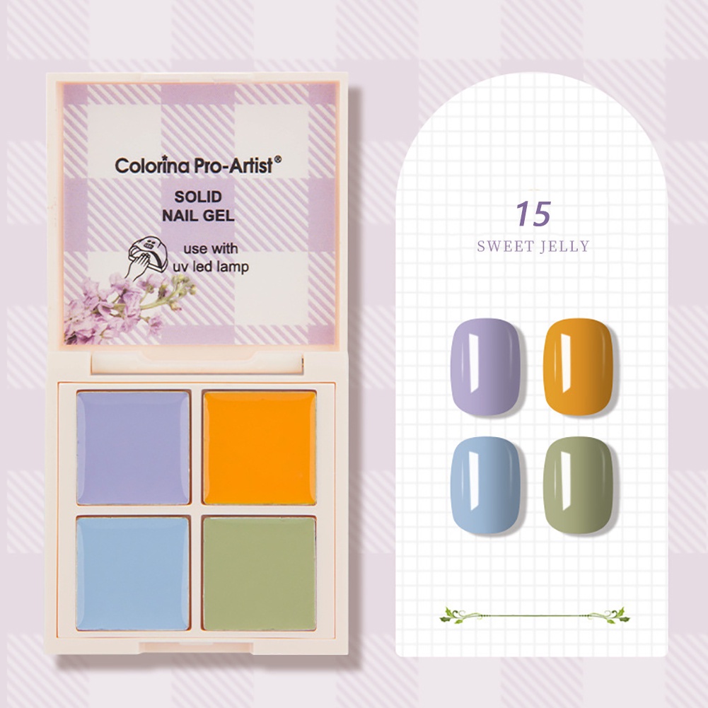 Keo Sơn Móng Tay Màu Sắc Đơn Giản Phong Cách Nhật Bản