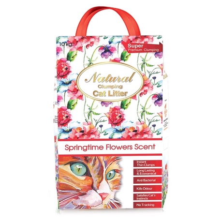 7.5kg - Cát vệ sinh Indian Cat Litter dành cho mèo, cát buddy nâu Ấn Độ lót chuồng cho hamster, khử mùi, vón tốt