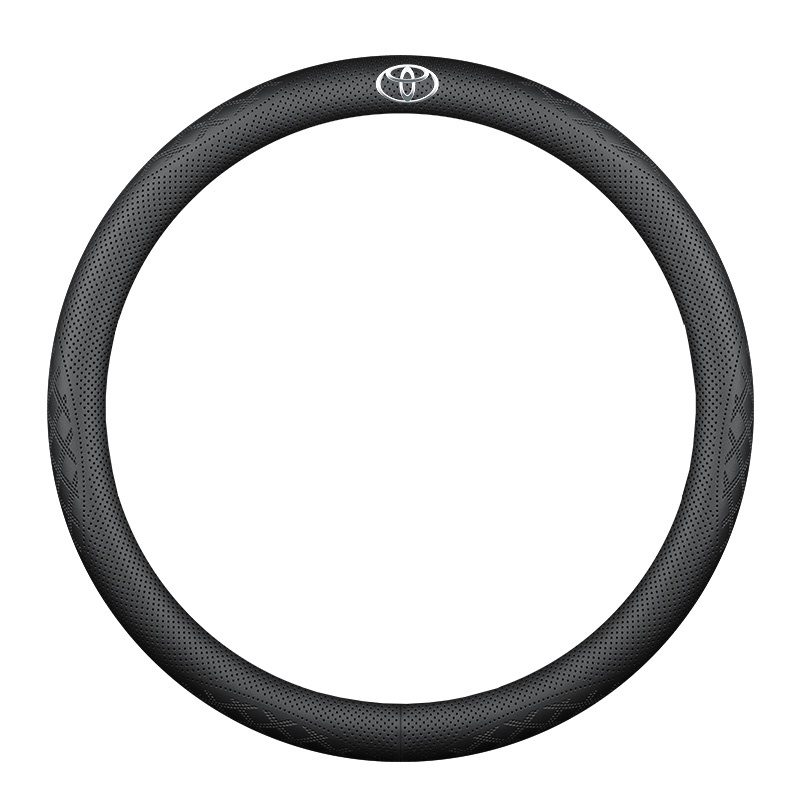 Vỏ Bọc Vô Lăng Xe Hơi Toyota Alphard Avanza Camry Corolla CHR Altis Hilux Innova Vios Wish Yaris Fortuner 86