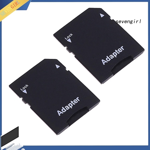 Set 2 Đầu Chuyển Đổi Thẻ Nhớ Micro Sd / Tf Sang Sd Sdhc