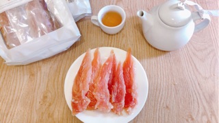 Ức gà sấy cho chó