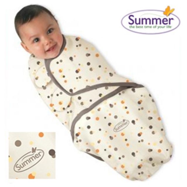 Ủ Kén Summer Swaddle Me 100% Cotton