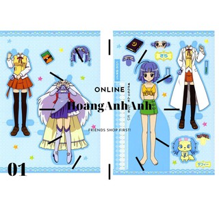 Set búp bê giấy 4