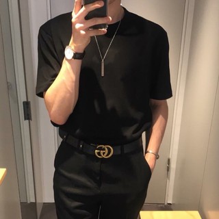BLACK TEE - áo thun đen trơn nam nữ