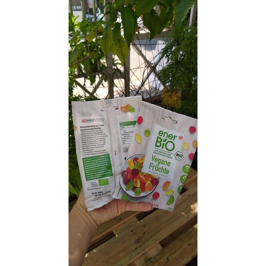 Kẹo dẻo trái cây hữu cơ Ener Bio