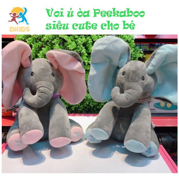 ]Voi ú òa peekaboo biết vẫy tai ú òa và hát siêu đáng yêu