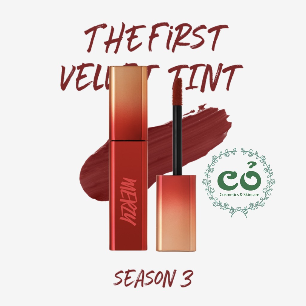 [V13 - V18] Son Kem Lì Merzy The First Velvet Tint Season 3 | Thế Giới Skin Care