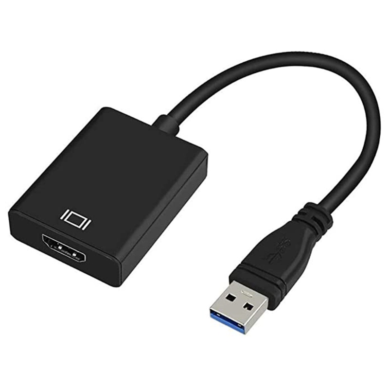 Cáp Chuyển Đổi USB 3 0 2 0 Sang Video Tốc Độ Cao 1080P Kích Thước Nhỏ Gọn Chất Lượng Cao Cho Gia Đình