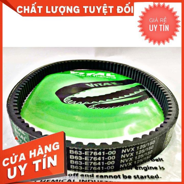 Dây Curoa Vital⚡️ 𝐅𝐑𝐄𝐄 𝐒𝐇𝐈𝐏 ⚡️Dây Curoa hiệu Vital SH, Lead 110 ,SH MODE, VISION, NOUVO LX, AB 125, NOUVO 1/2/3, CLICK