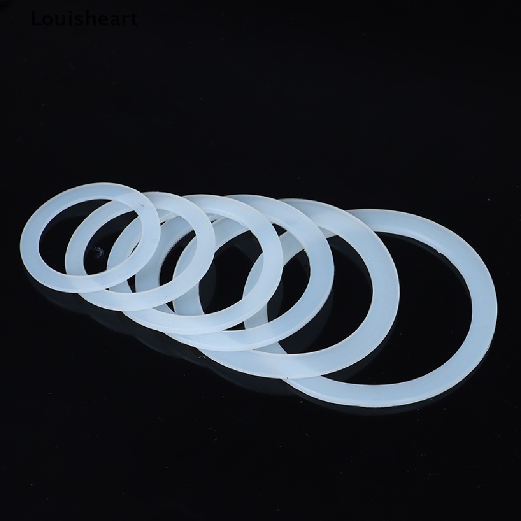 Louisheart Silicone Seal Flexible Gasket Ring For Moka Pot Espresso Kitchen Coffee Makers TFG