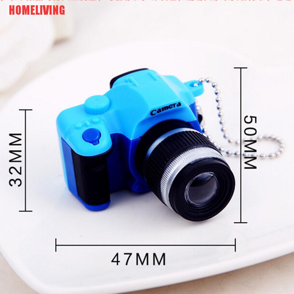 Móc Khóa Hình Máy Ảnh Có Đèn Flash Và Âm Thanh Dễ Thương