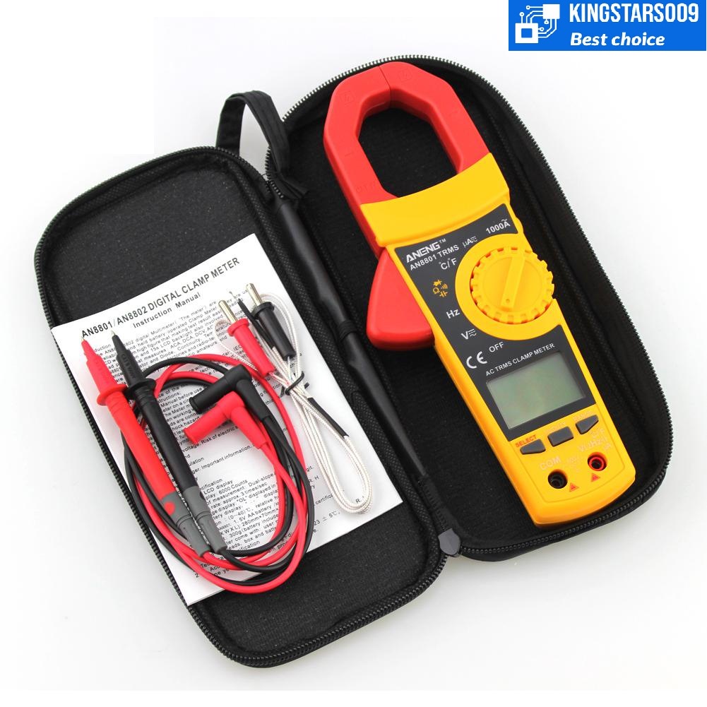 ANENG AN8801 Đồng hồ vạn năng kẹp kỹ thuật số tự động - Ampe kềm