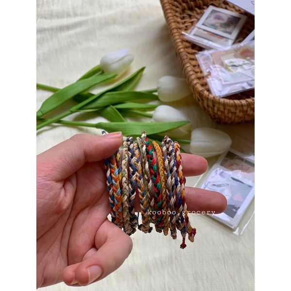 VÒNG CHỐNG NƯỚC HANDMADE ĐAN CHÉO