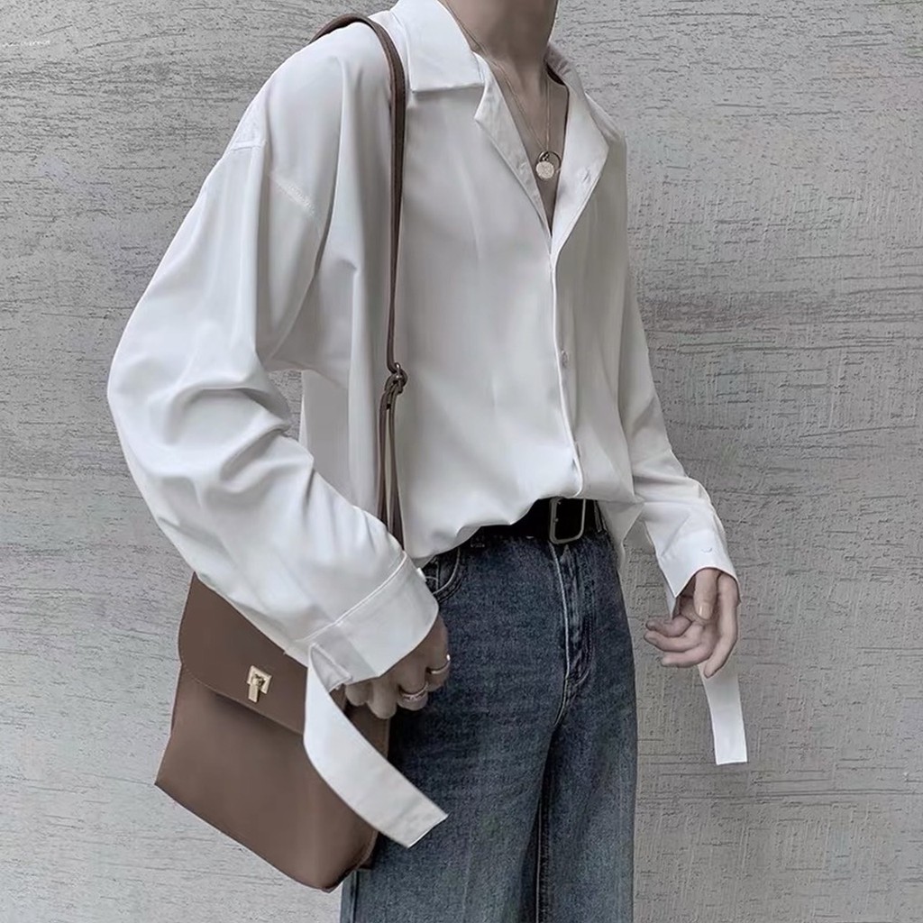 Sơ mi cổ vest tay cách điệu | BigBuy360 - bigbuy360.vn