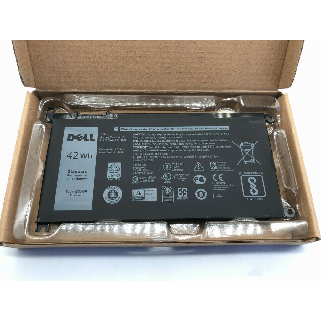 Pin Laptop DELL  inspiron Vostro 5567 5568 5480 3580 5368 7378 7368 5765 7569 7460 WDX0R 3180 3189 7579 New ZIN 100%