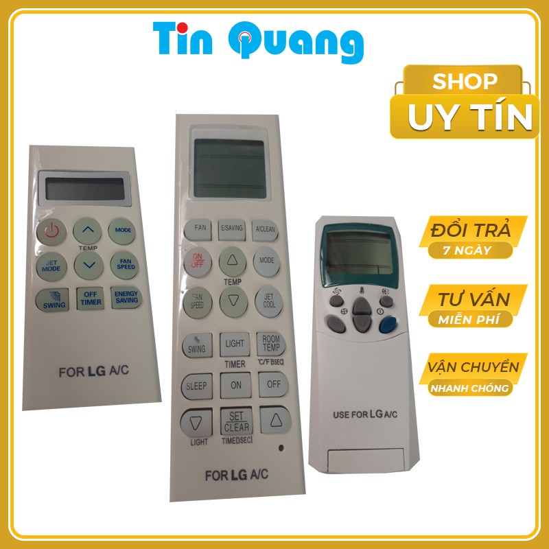 Remote máy lạnh LG, điều khiển điều hòa LG inverter đời mới tặng kèm pin