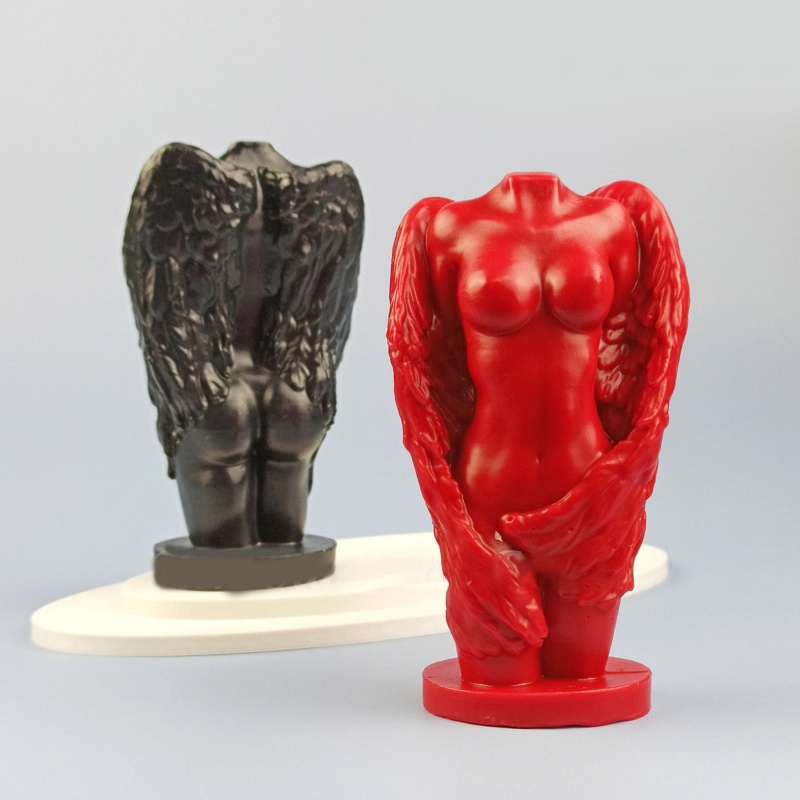 Khuôn Làm Đồ Thủ Công Hình Thiên Thần 3D Bằng Silicone