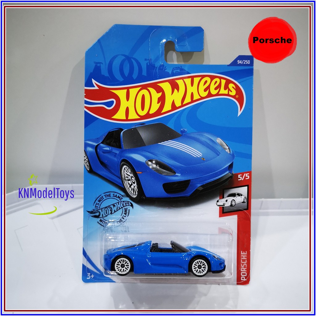 Hotwheels-Porsche 918 Spyder Mẫu xe kim loại