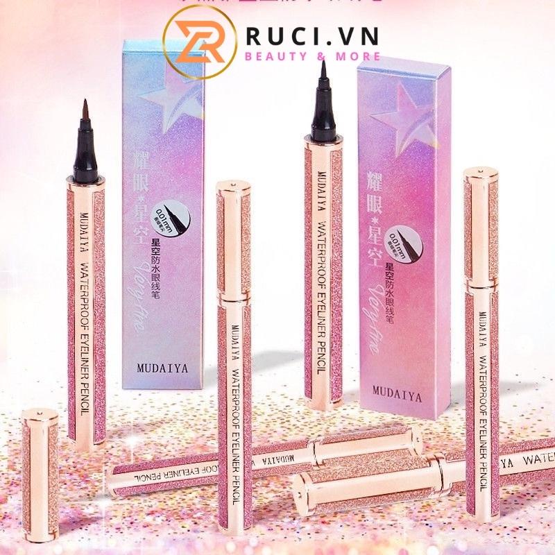 Kẻ Mắt Dạng Lỏng Màu Đen Nhanh Khô Chống Thấm Nước Và Mồ Hôi Không Bị Nhòe Suake S1BKM 100