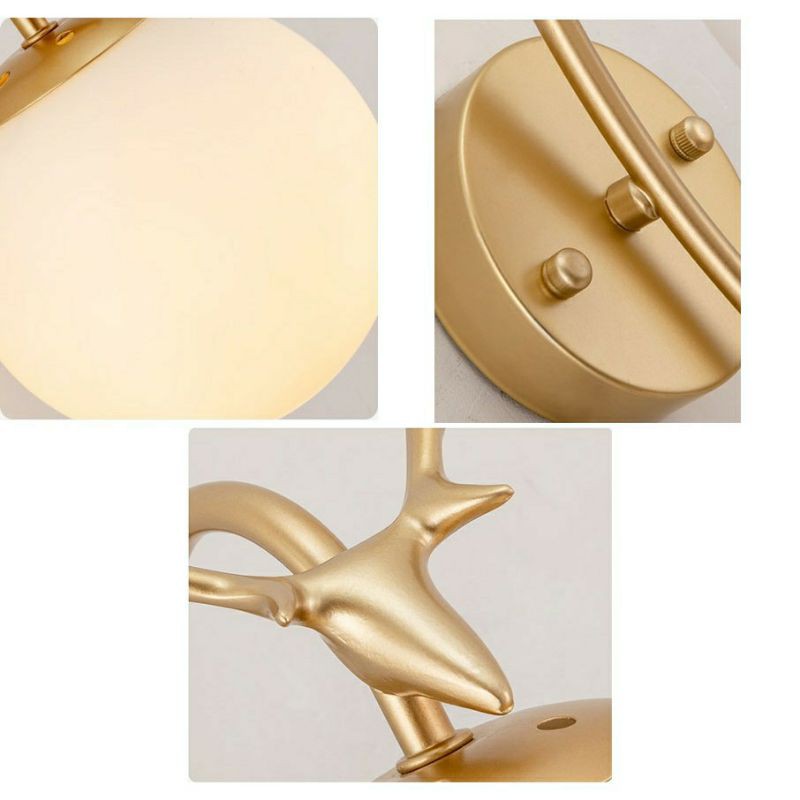 Đèn Tường đèn vách 1740  ánh sáng dịu nhẹ phù hợp với Trang Trí Phòng Ngủ,  Quán Cafe, Nhà Hàng [ Tặng Kèm Bóng LED]