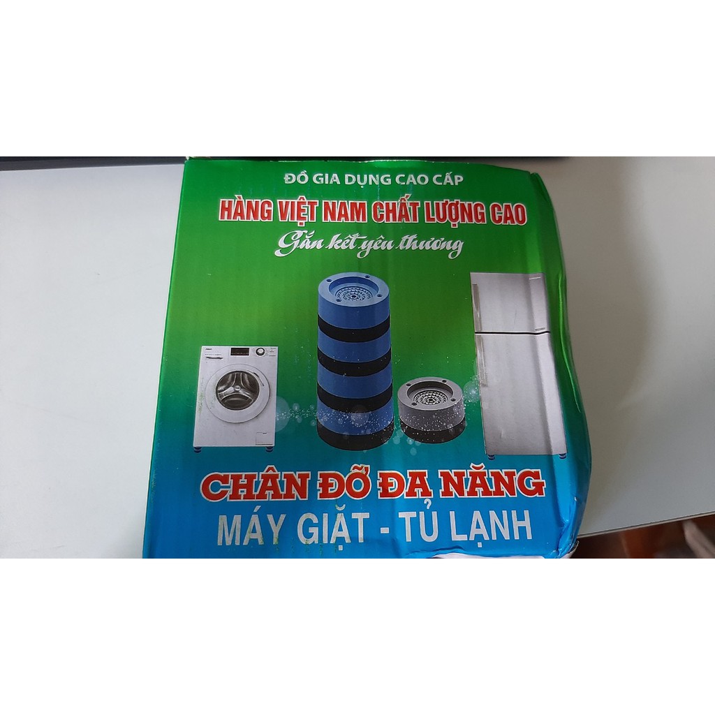 CHÂN CAO SU CHỐNG RUNG CHỐNG LẮC DÙNG CHO MÁY GIẶT ,TỦ LẠNH...BỘ 4 CÁI ,BẢO VỆ THIẾT BỊ GIA ĐINH.