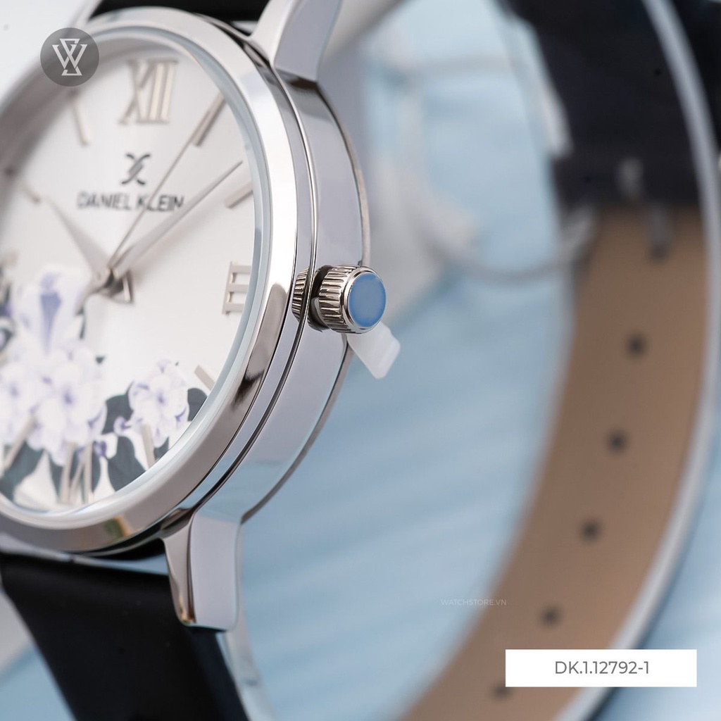 Đồng Hồ Quartz Nữ Daniel Klein Trendy WATCHSTORE DK.1.12792-1 Mặt Kính Khoáng 34mm, Dây Da, Vỏ Thép Không Gỉ