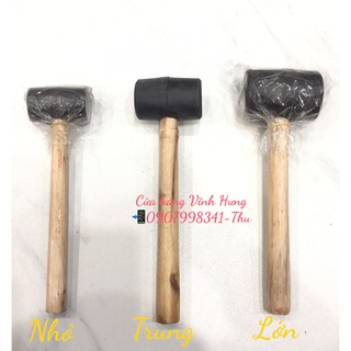 [Giá rẻ] Búa cao su màu đen dùng ốp gạch