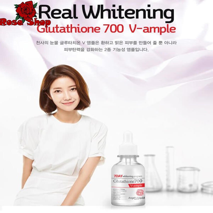 Serum Huyết thanh trắng da 7 day whitening program glutathione 700