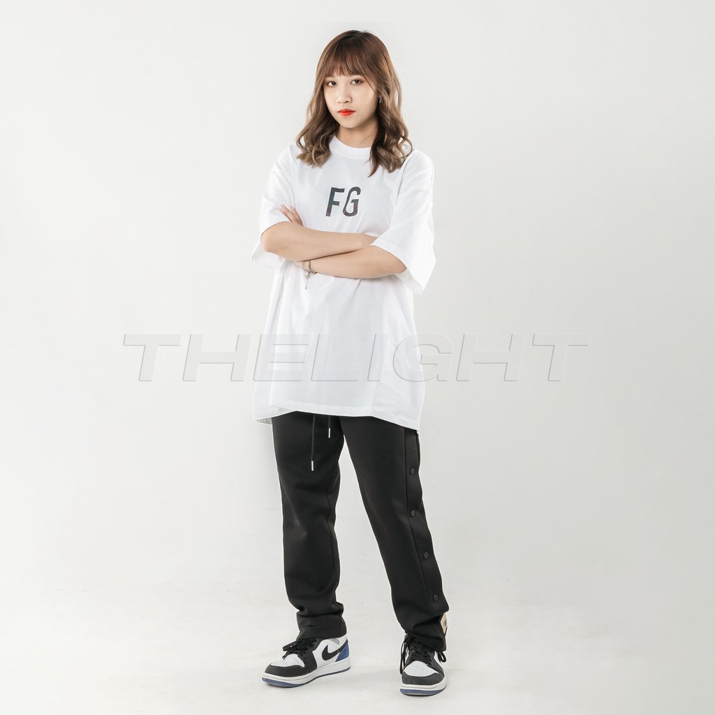 Áo thun tay lỡ FEAR OF GOD FOG mainline FG phông Unisex nam nữ Premium Cotton oversize form rộng | BigBuy360 - bigbuy360.vn