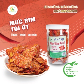 Mực rim câu tỏi ớt đặc sản Bình Định cay ngon giòn vị 500 gram