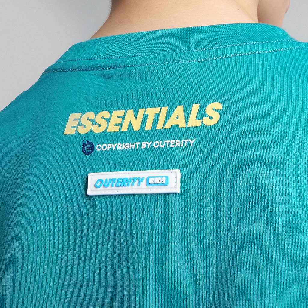 Áo thun trẻ em OuterityKids Basic Bạc Hà - ORK125