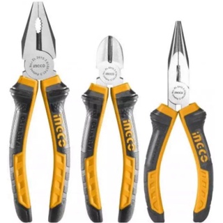 Bộ 3 kìm răng, cắt và nhọn ingco hkps08318
