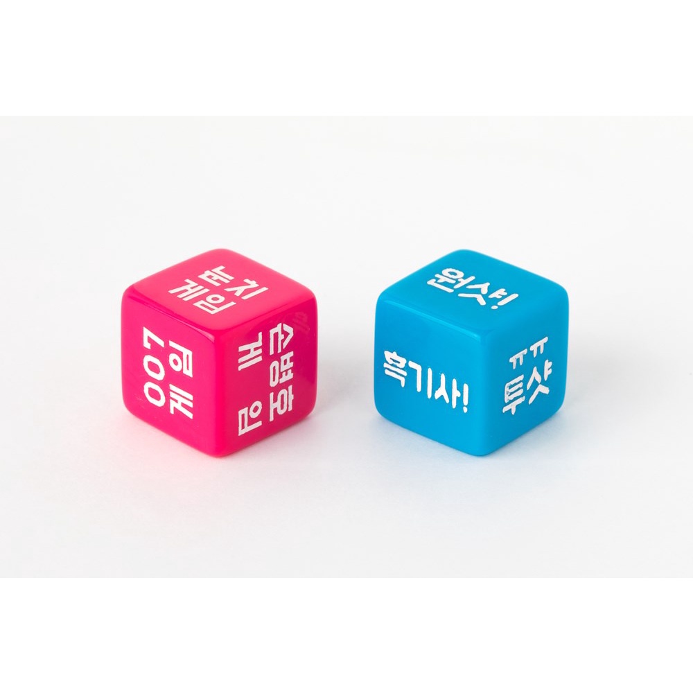 Set 6 Xúc Xắc ARTBOX Hàn Quốc Chơi Game Uống Rượu