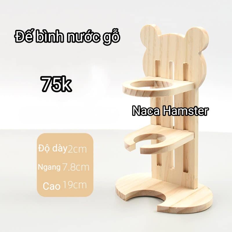 Đế bình nước gỗ