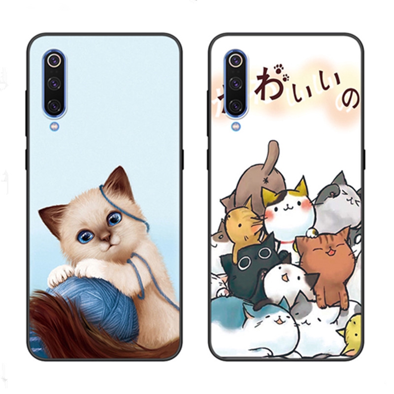 Ốp Lưng Mềm In Hình Mèo Con Đáng Yêu Cho Xiaomi 12 Pro Mi 11T Pro 10T Pro Mi 11 Lite 5G NE A1 A3 A2 8 Lite 9 SE Play Poco F4 M4 X4 Pro 5G X3 GT POCO M3 F3 F2 Pro Poco X3 Pro X3 NFC Pocophone F1