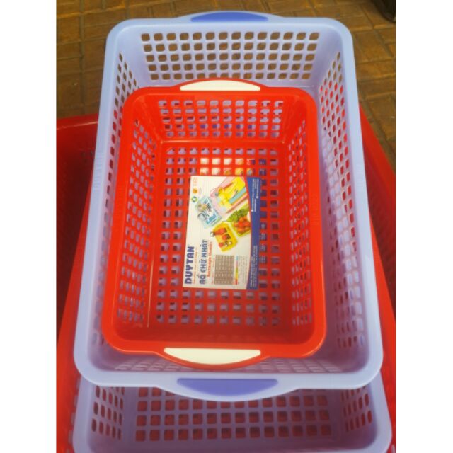 Rổ chữ nhật Duy Tân 5 size