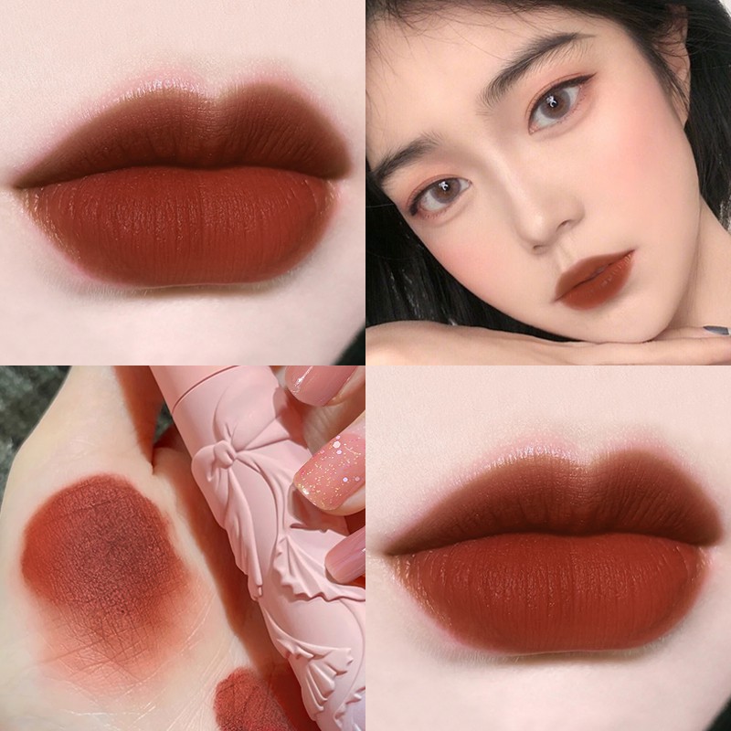 (Hàng Mới Về) Son Môi Trang Điểm Màu Nhung Mờ Thời Trang | BigBuy360 - bigbuy360.vn