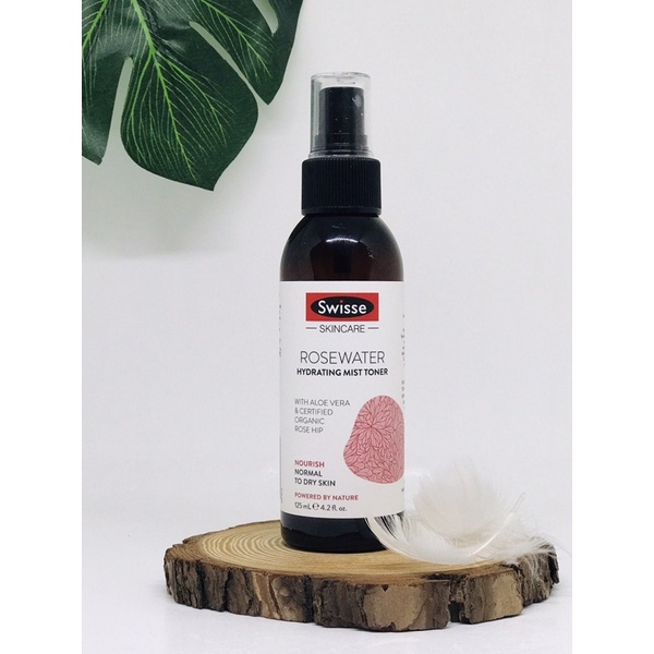 ✅ XỊT KHOÁNG + TONER DƯỠNG ẨM SWISSE HYDRATING  MiST TONER 125M